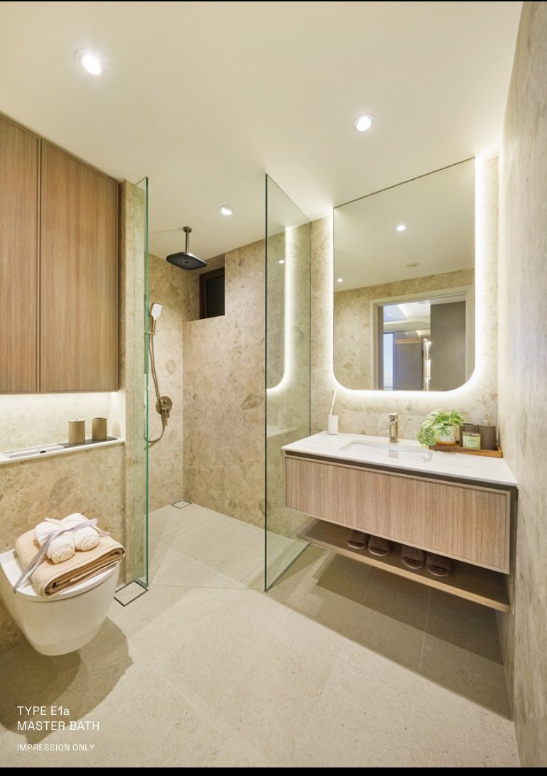 Master bathroom (artist’s impression)